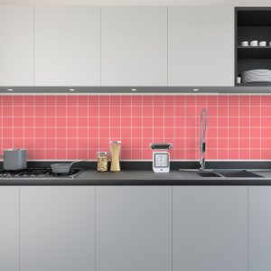 Artesive Tily MA-011 Claret Pink Matt – Self Adhesive Film for Tiles