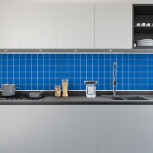 Artesive Tily MA-017 Azul Italiano Opaco – Película adhesiva para azulejos